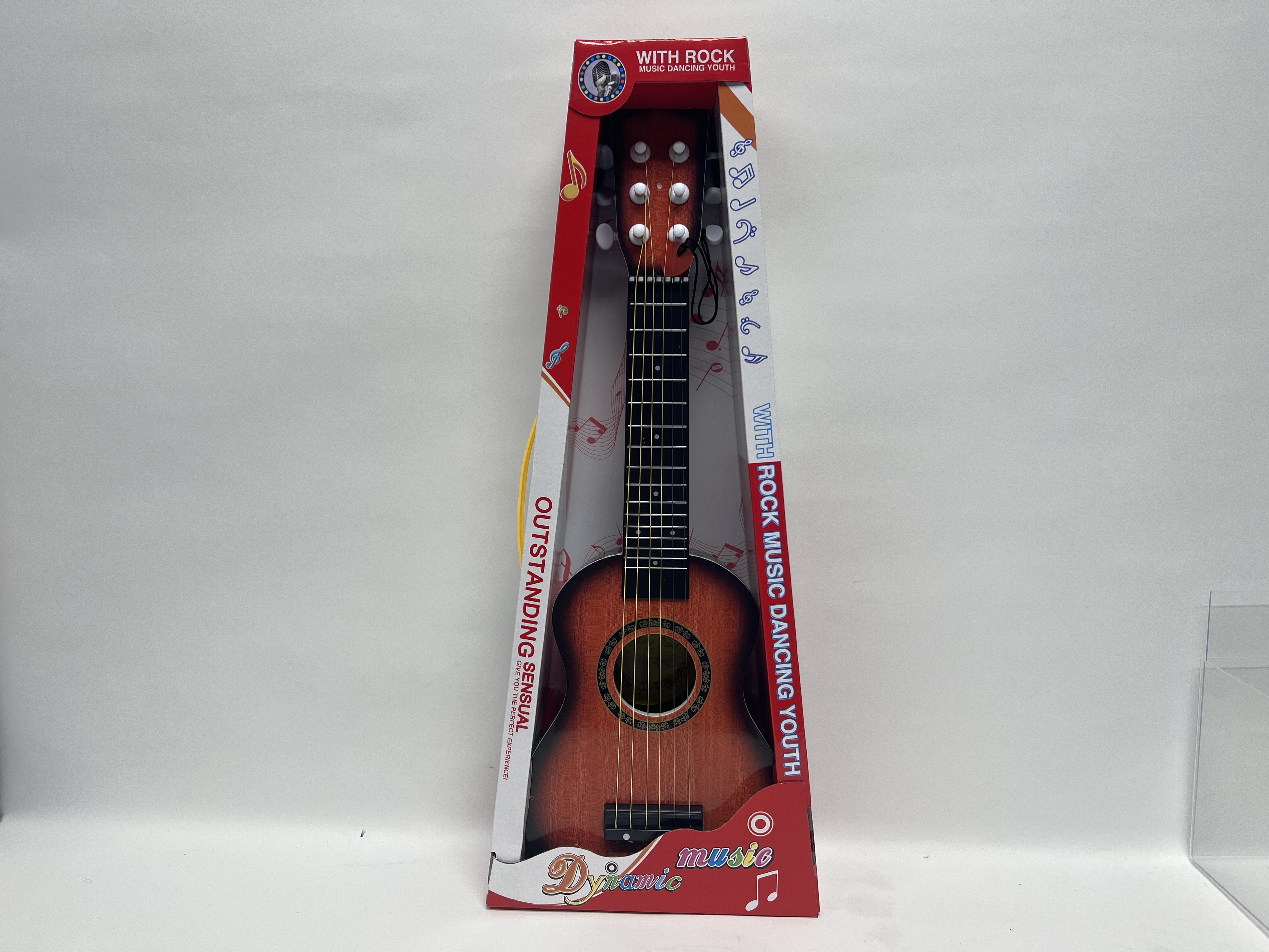 Wood Grain Artificial Guitar