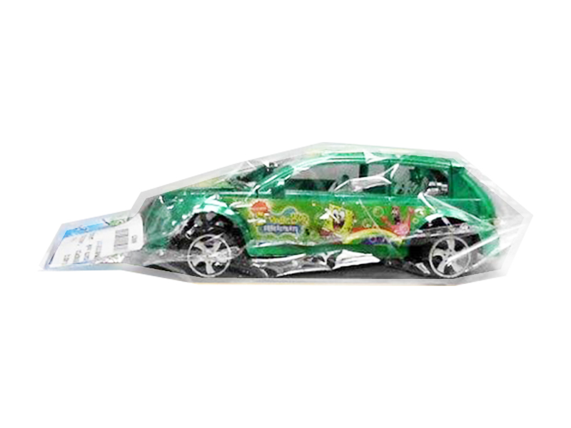 Electroplating SpongeBob Pull Back Car