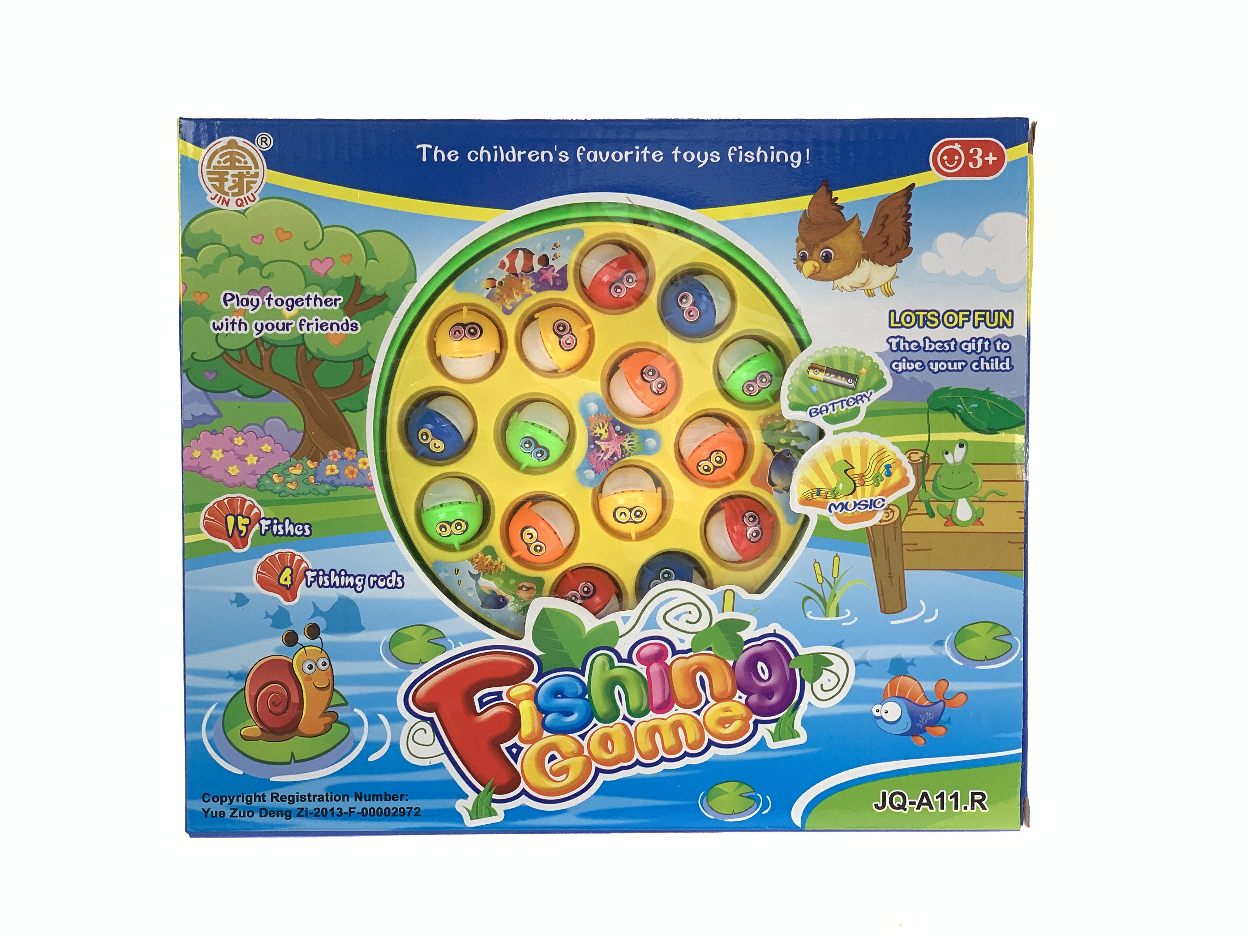 educational toys music B /O fishing