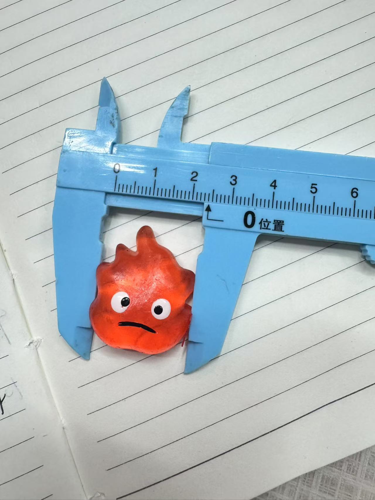 Calcifer Squishy Toy - Studio Ghibli Howl's Moving Castle Creative Blue and Red Flame Cute Squishy