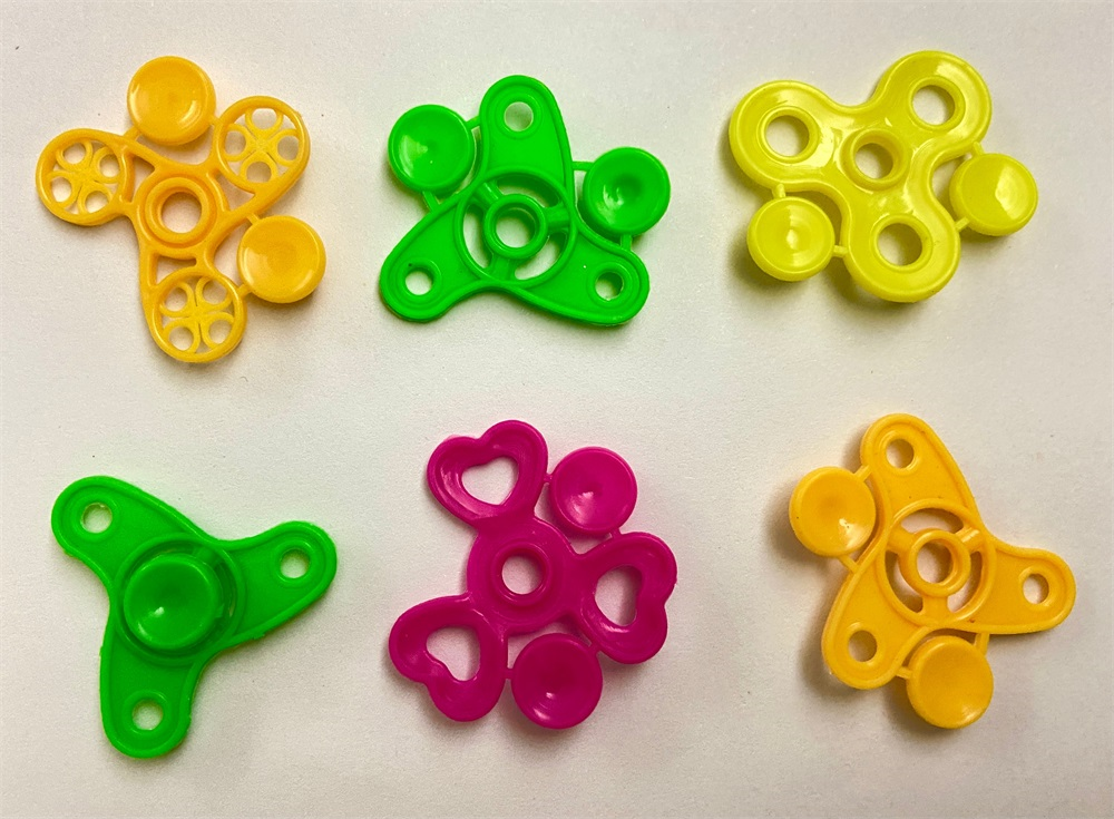DIY Fidget Spinner Assembly Kit - Novelty Puzzle Toy Accessories for Pretend Play, Gift Eggshell Packaging Included