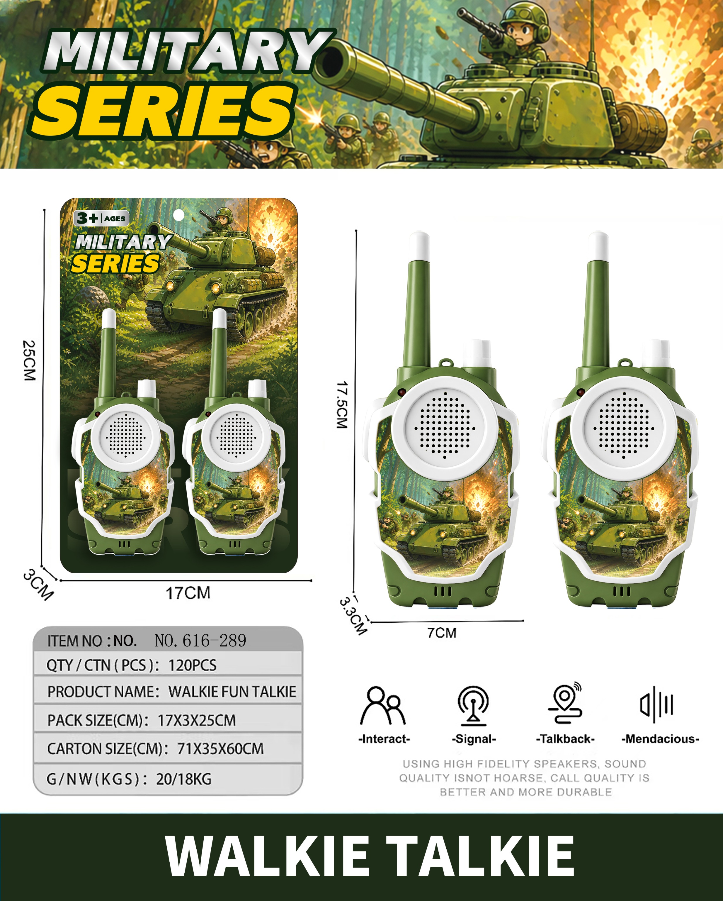 Military Walkie-Talkie