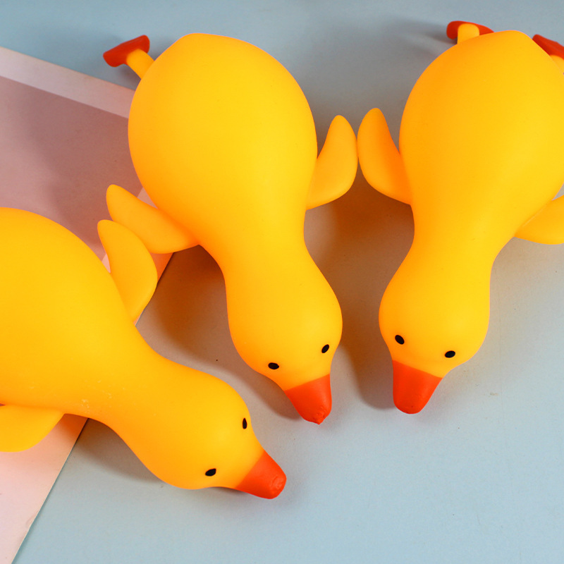 Extra Large Squeeze Duck Stress Relief Toy - Slow Rising Squishy Duck for Adults and Kids