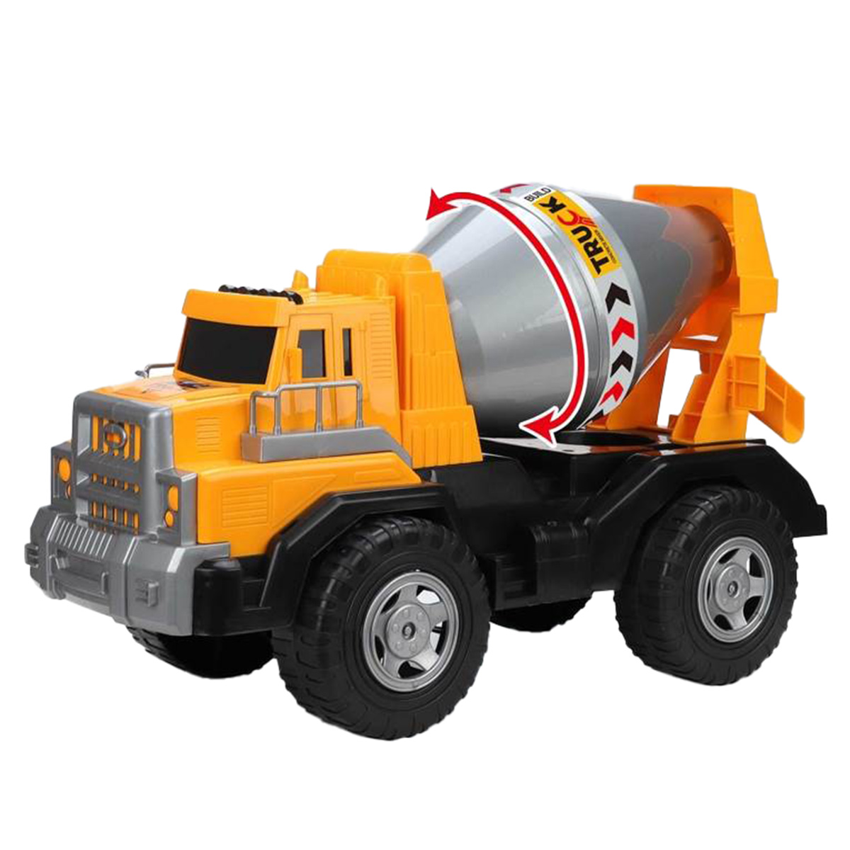 Sliding Series - Slide Car, Slide Toy Car, Slide Mixer Truck - Simulated Construction Vehicle Model Car, Engineering Slide Car, Slide Construction Vehicle