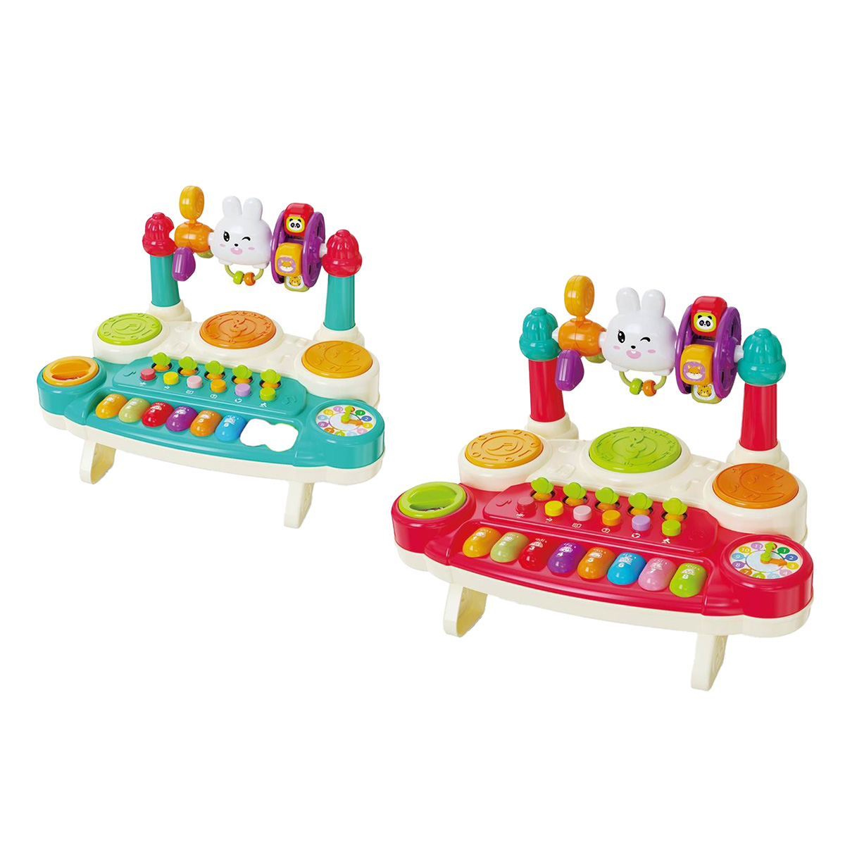 Kids Ride-On Toys Other Ride-On Toys Bunny Electronic Keyboard Hand Drum