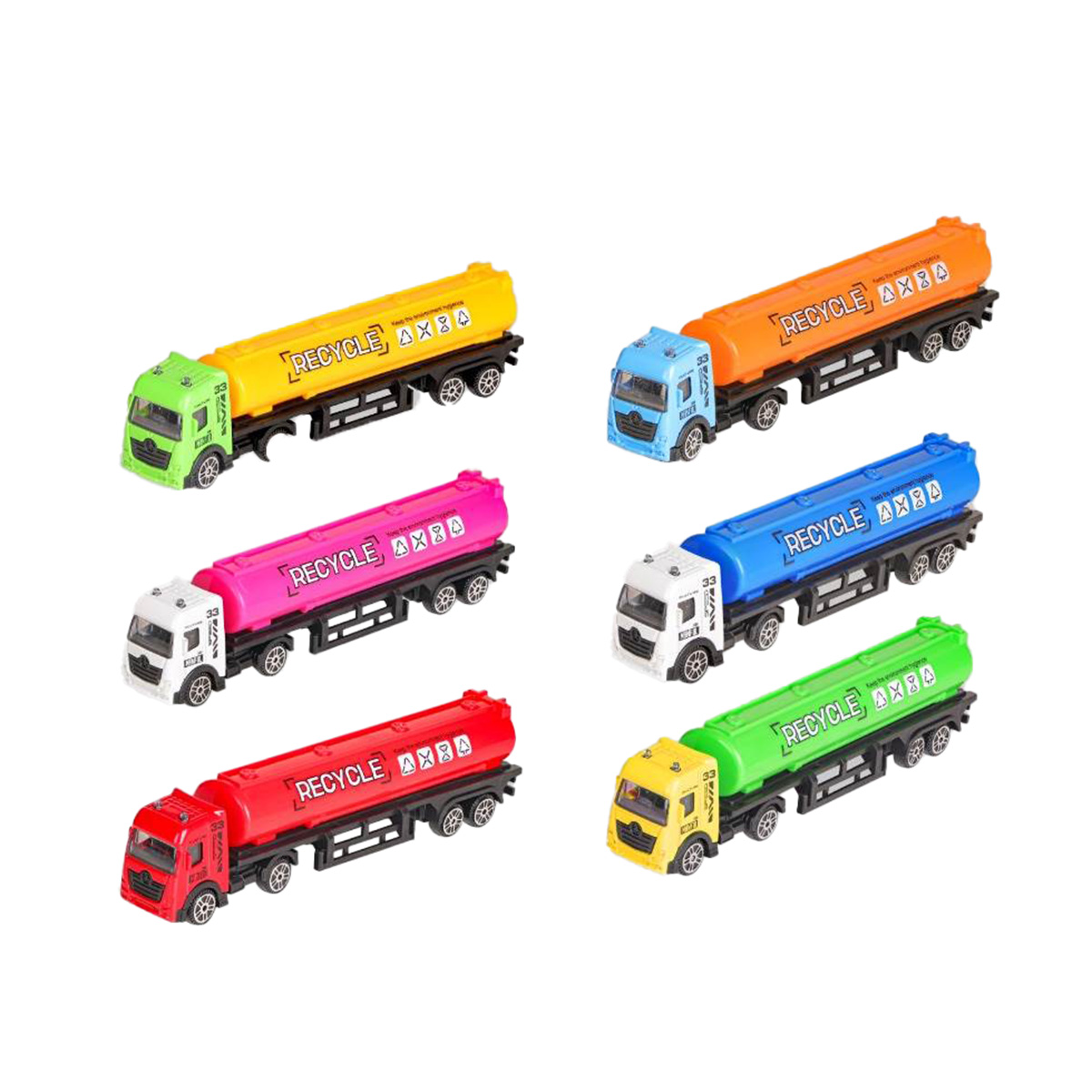 Alloy Toy Alloy Car 1:64 Diecast Tanker Truck