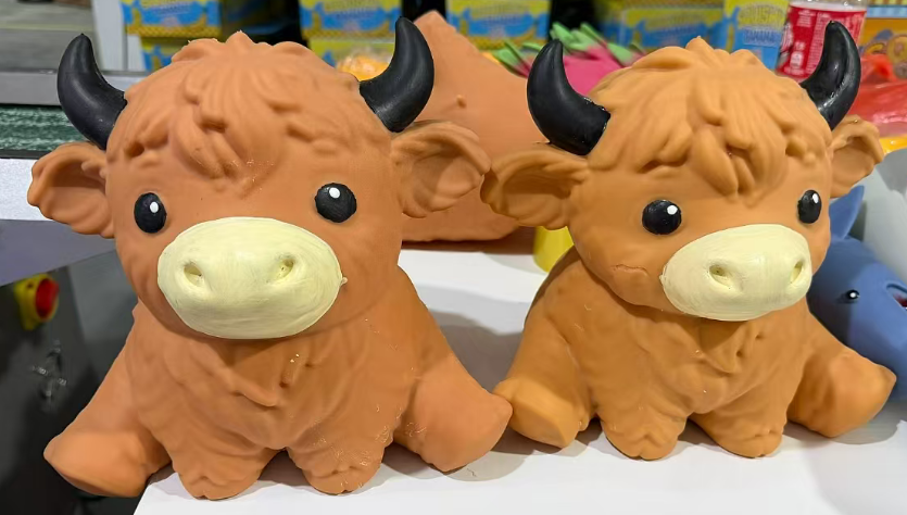 Large Highland Cow Slow-Rising Stress Ball