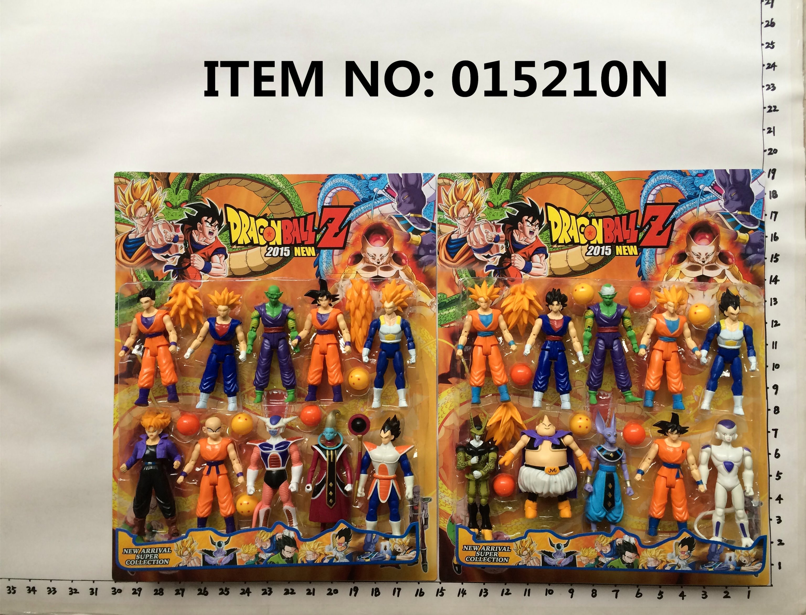 5.75" Dragon Ball 10-Pack Carded (with Ball) 2 Styles