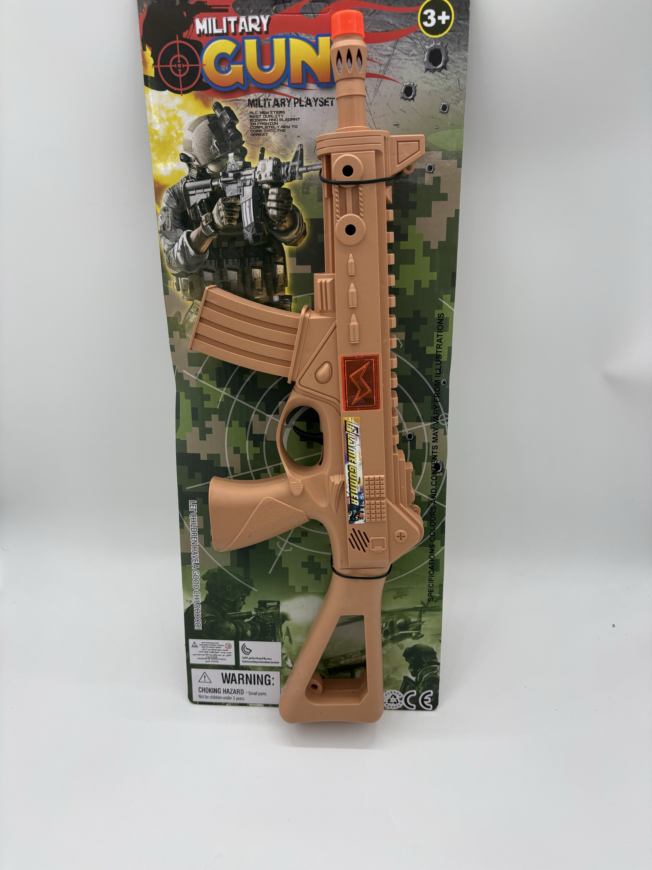 Flint Striking Drum Gun