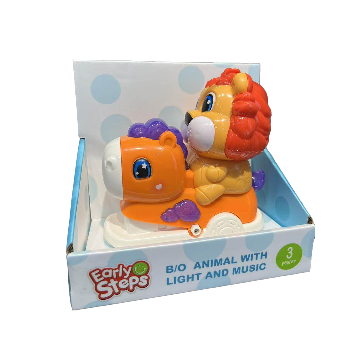 Electric Toy, Electric Animal, Electric Wooden Lion Horse