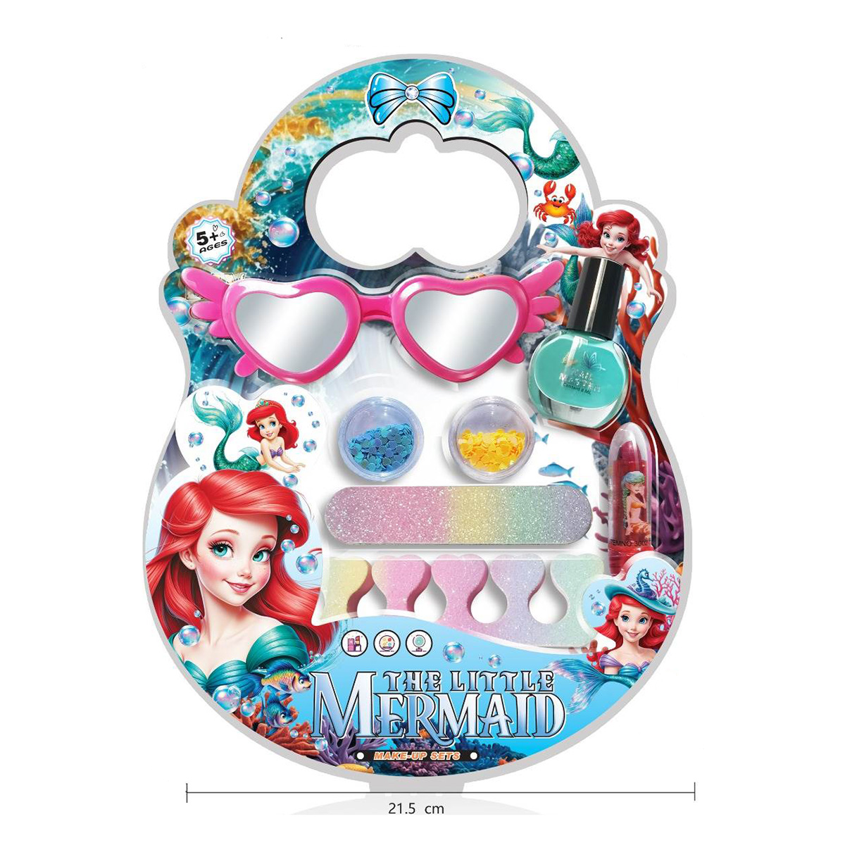 Role-Playing Toy, Makeup Toy, DIY Cosmetic Jewelry Set (Role-Playing Jewelry Nail Art Kit, Children's Nail Polish, Girls' Toy)