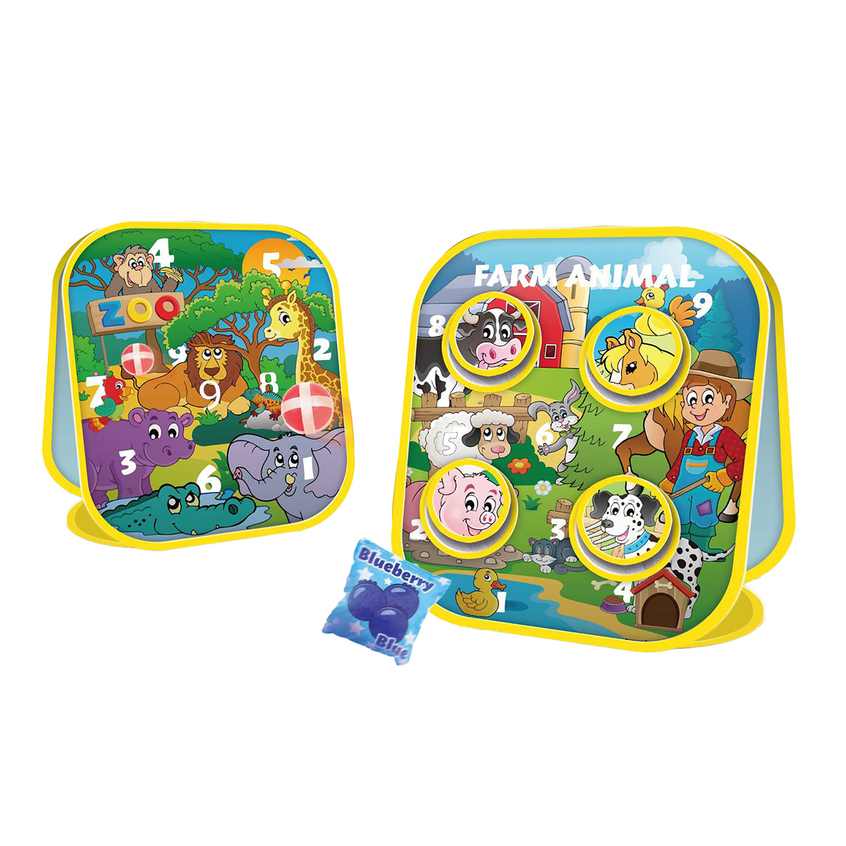 Kids Ride-On Toys Other Ride-On Toys 2-in-1 Dinosaur Bean Bag Toss Board