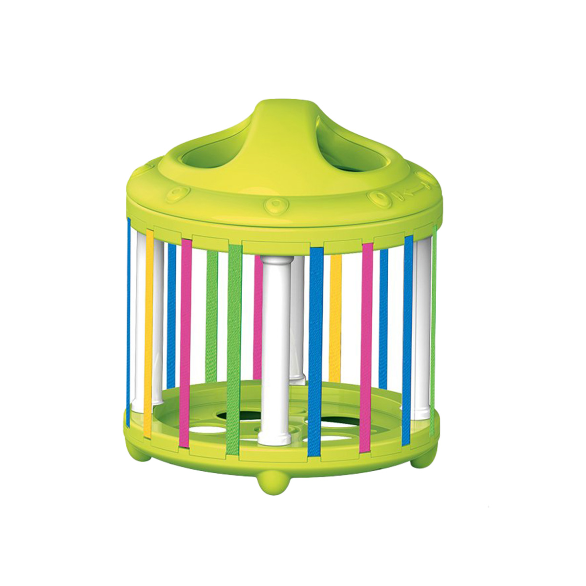 Children's Bike Toy Other Bike Toys Basket Fidget Fun Plus Set + 3 Panels (Includes 1 Hammering Panel + 1 Animal Spinner Panel + 1 Rotating Gear Panel) (Functional Panels Feature UV Printing)