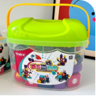 DIY Magnetic Building Blocks for Kids - Early Education Puzzle Toy (47 Pieces)