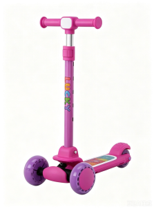 Hebei Children's Vehicle - Scooter (Mica Blue-Orange, Pink-Purple)