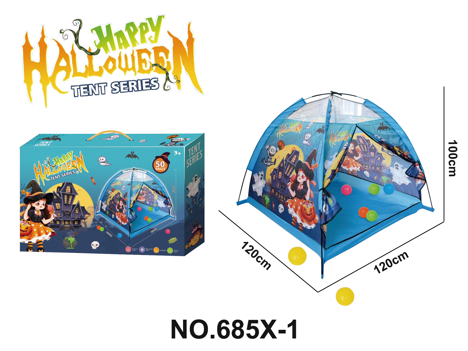 Halloween Beach Tent