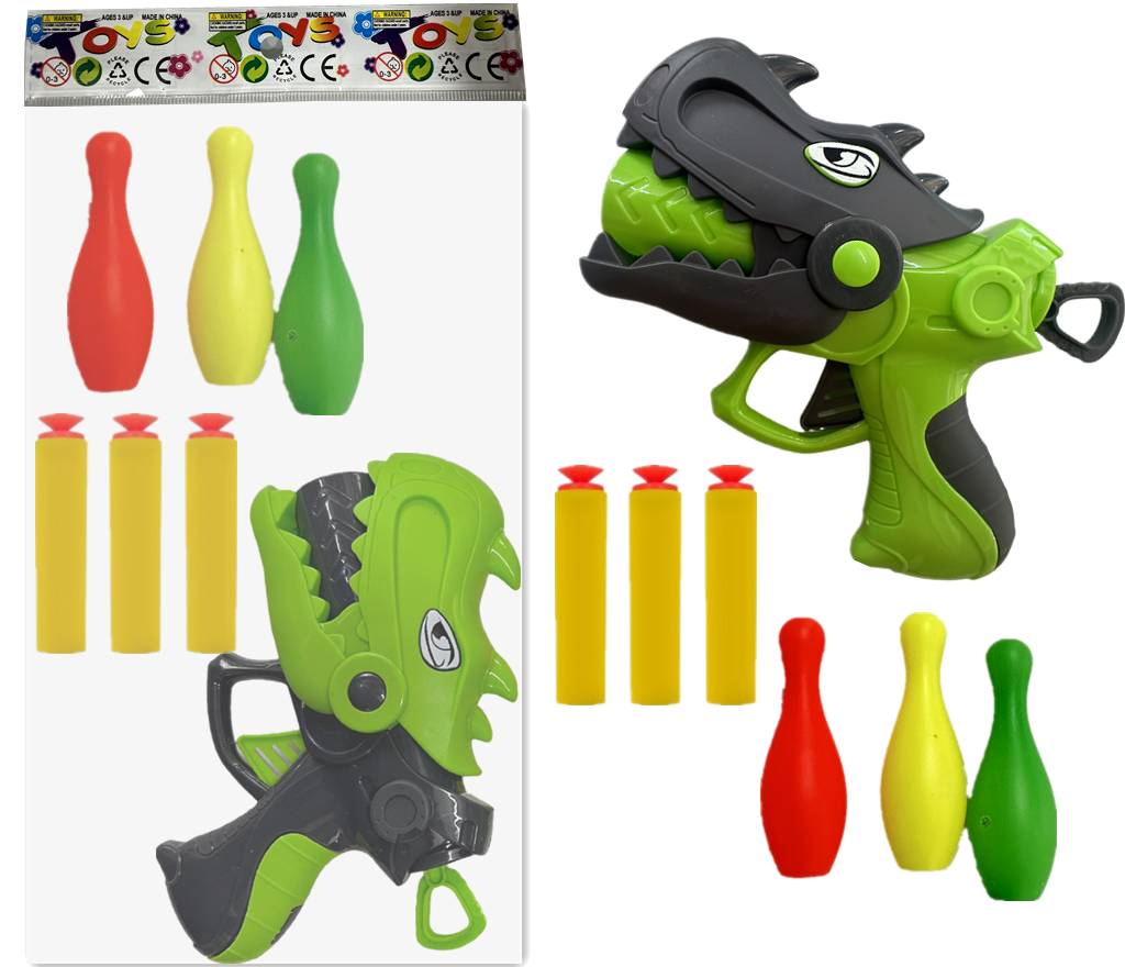 EVA Soft Bullet Gun with Bowling Ball