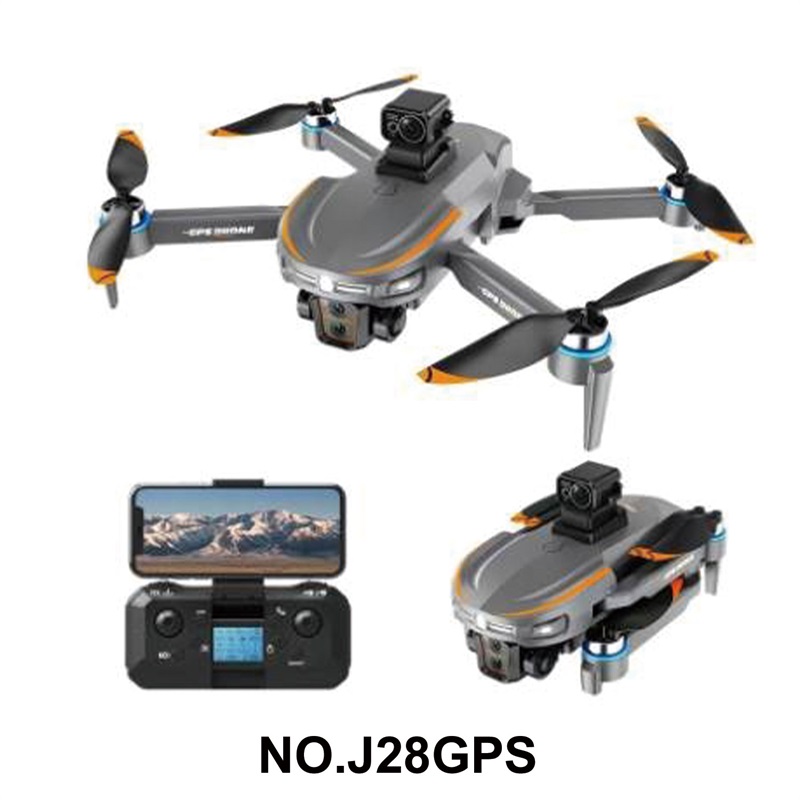 Brushless GPS Drone with Dual Camera, Optical Flow (5G Single Antenna), WiFi 720P, ESC, 7.4V, Remote Controller with Display, and Built-in Rechargeable Battery