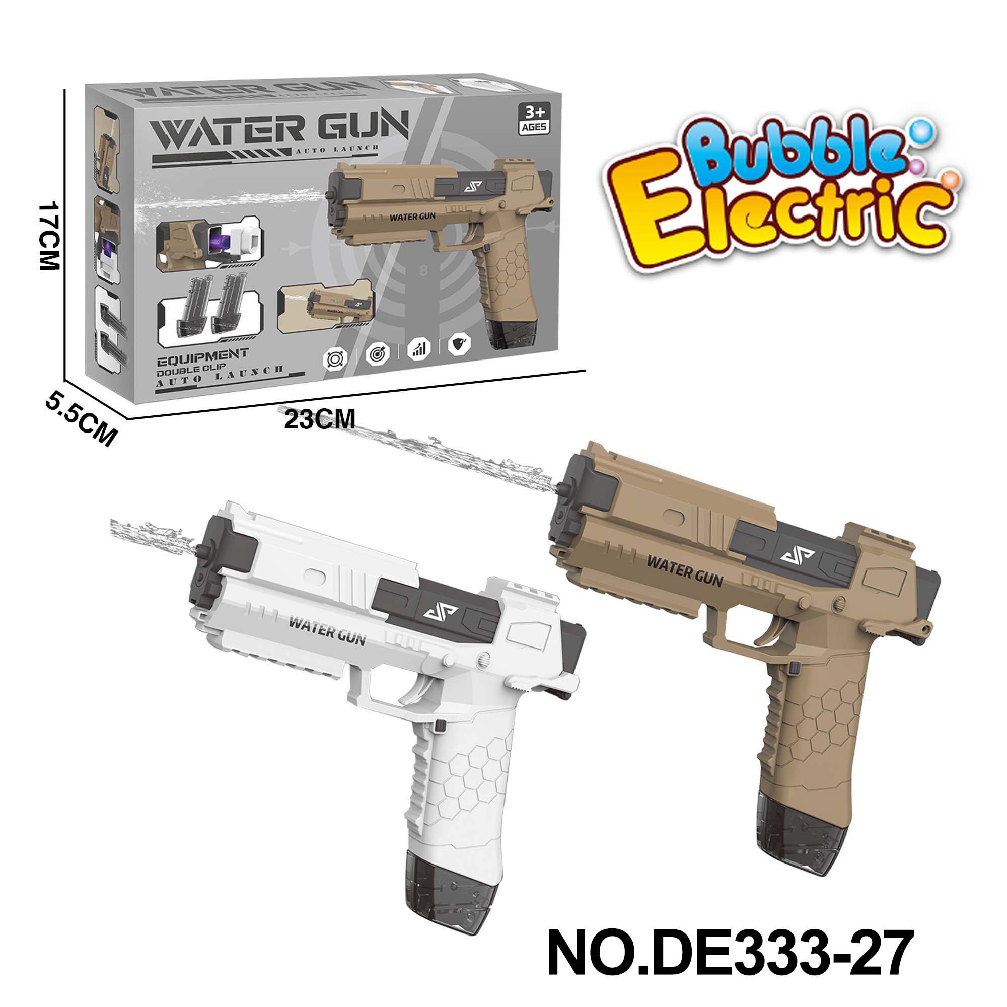 Bubble Toy Gecko Clip Automatic Water Gun