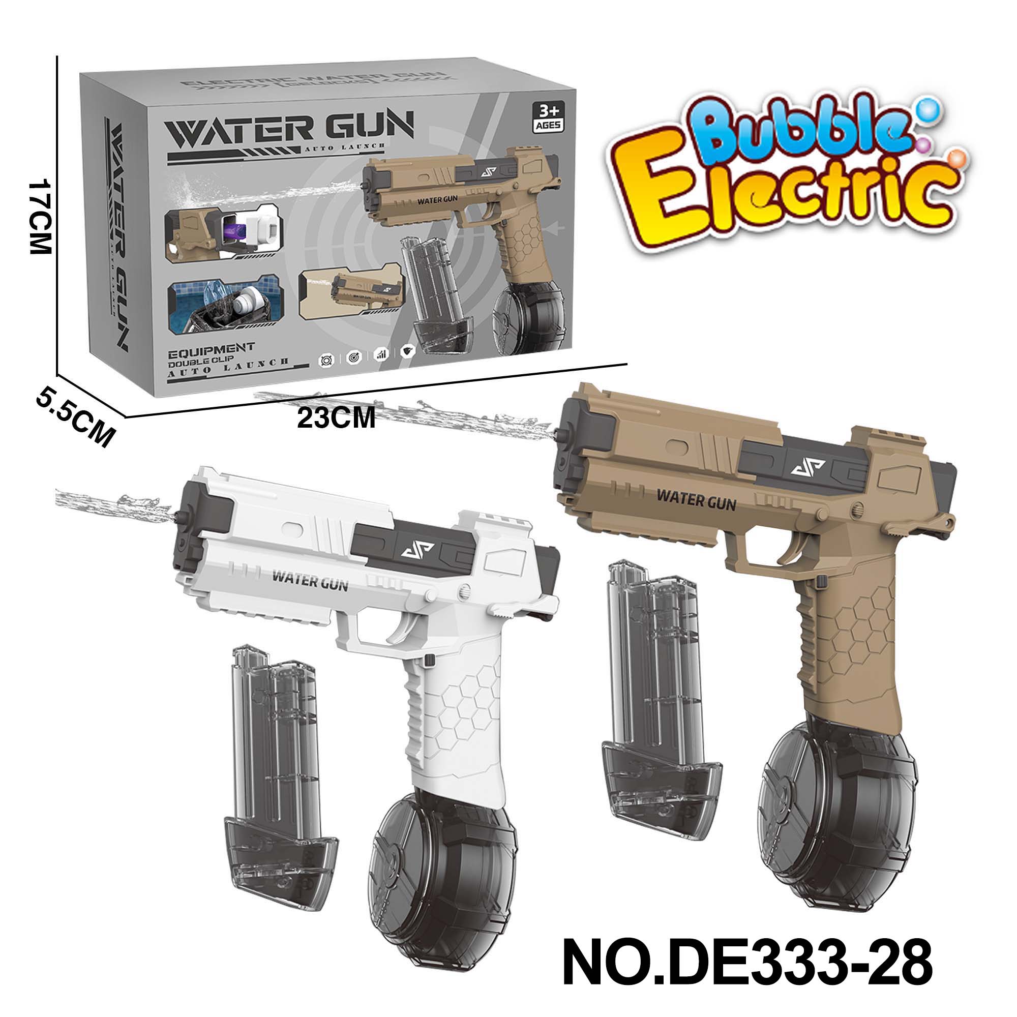 Bubble Toy Gecko Drum Automatic Water Gun