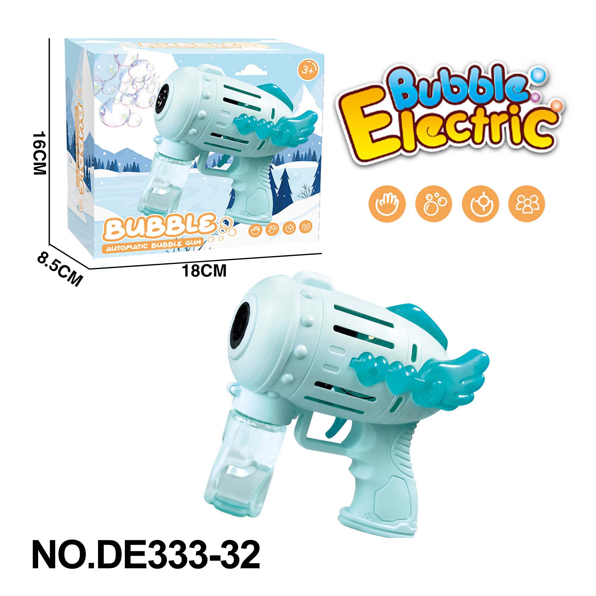 Frozen Single-Hole Bubble Blower
