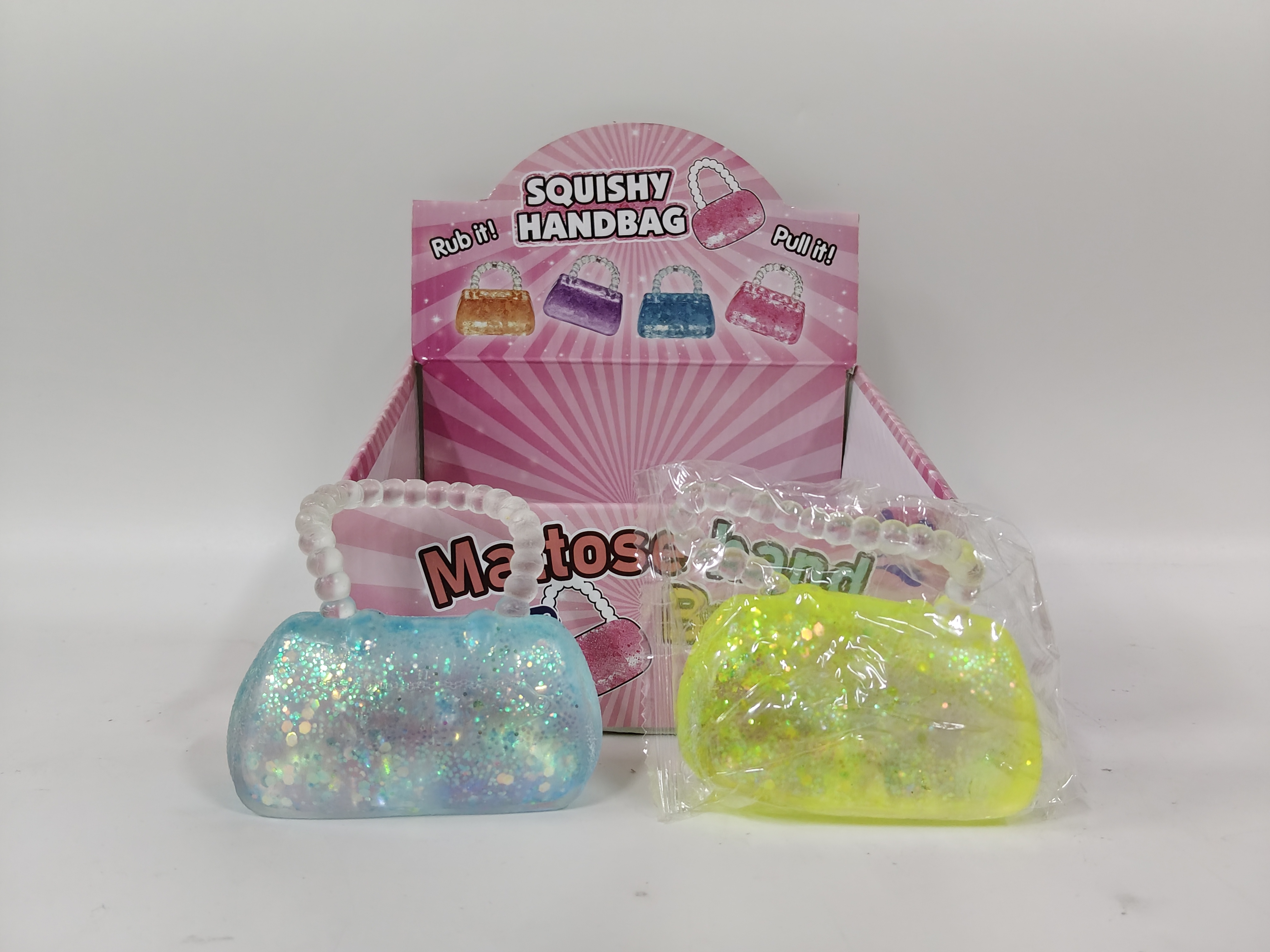 Maltose Glitter Squishy Bag