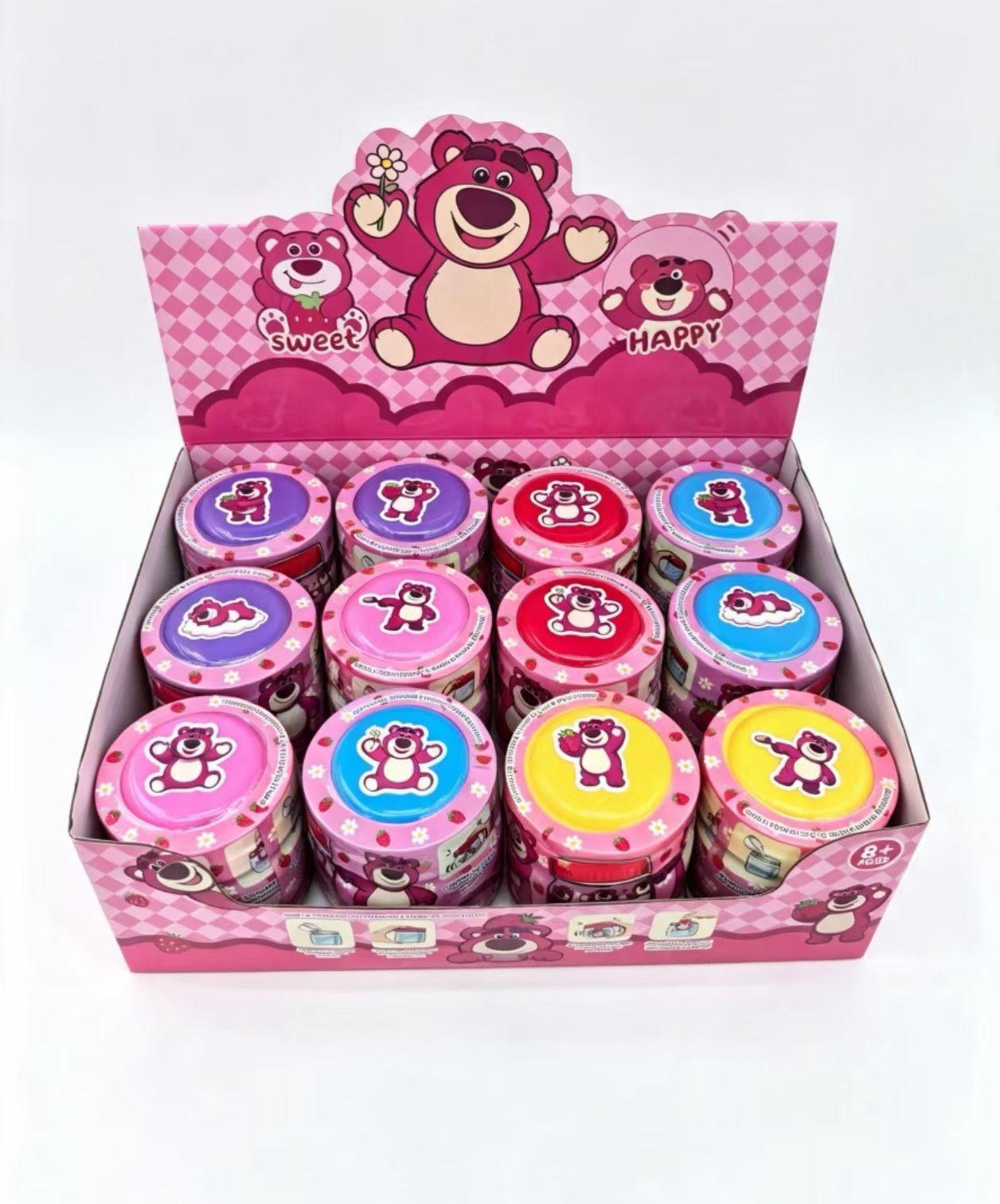 Strawberry Bear Rattle Can