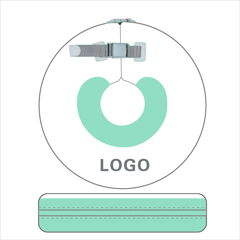 Customized Neck Ring for Babies - Non-Inflatable, Thickened Anti-Choking Swim Ring for Newborns and Infants (Wholesale)