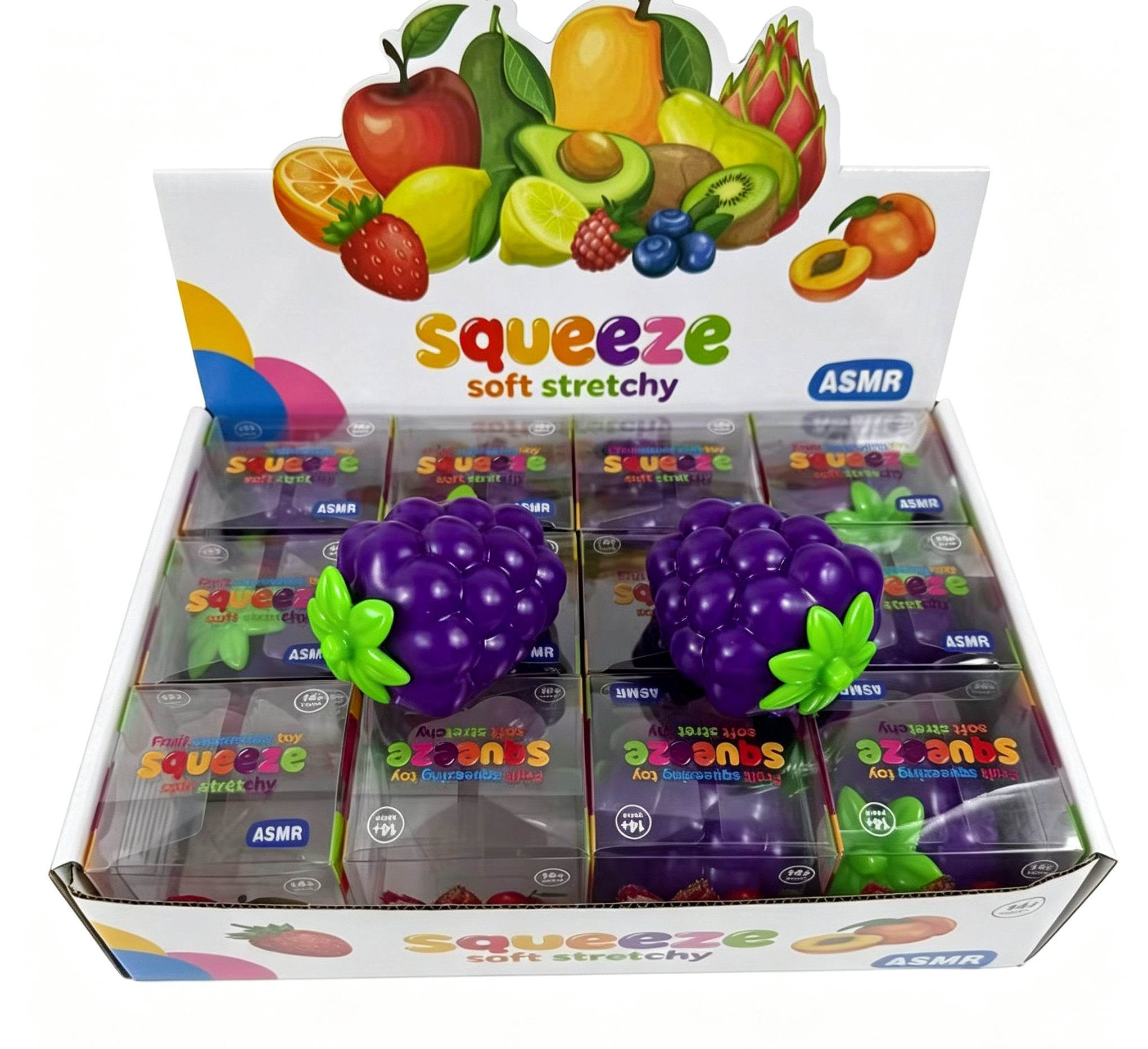 12-Piece Grape Building Blocks