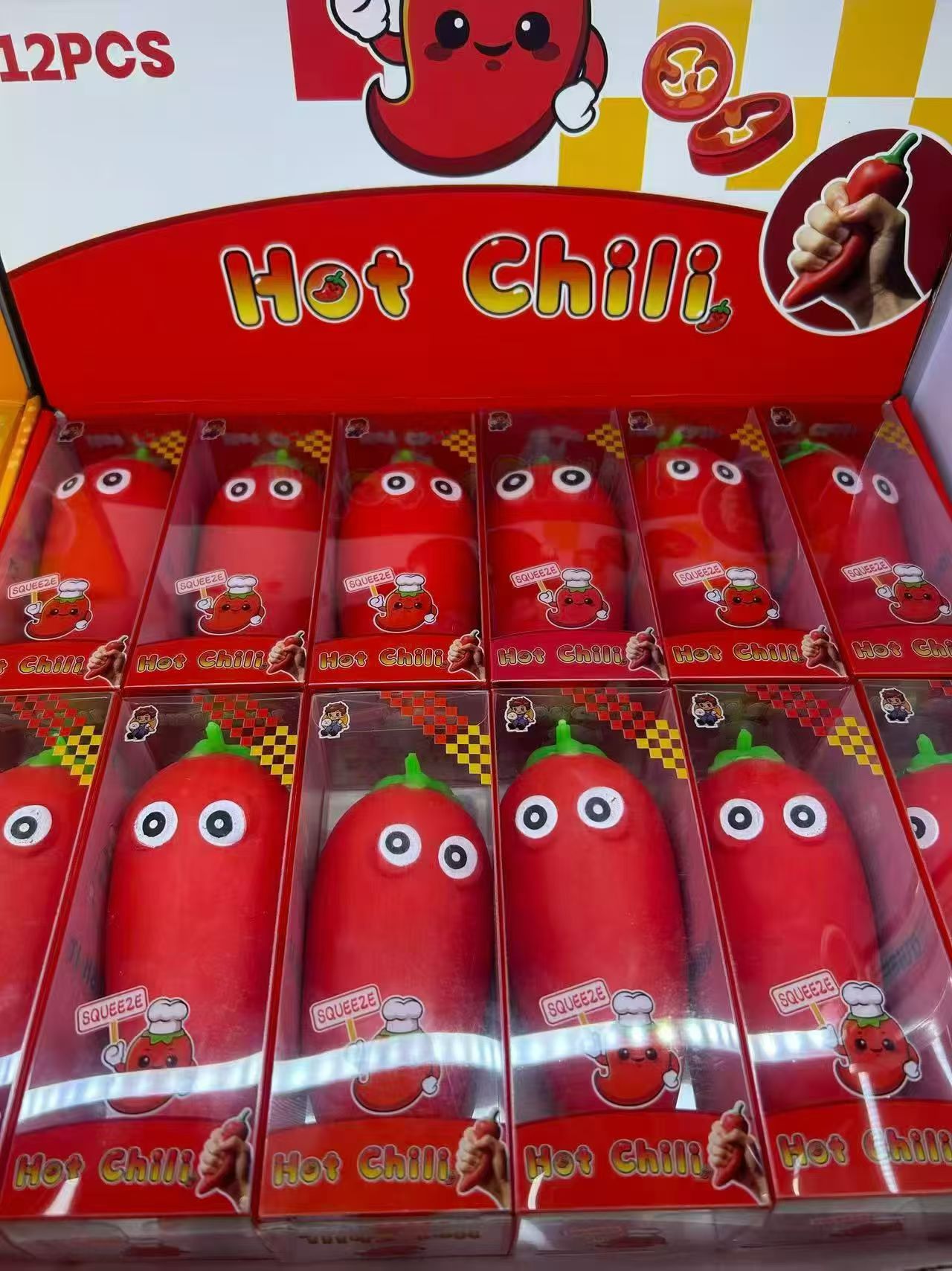 Flour Big Chili Pepper Single PVC Box