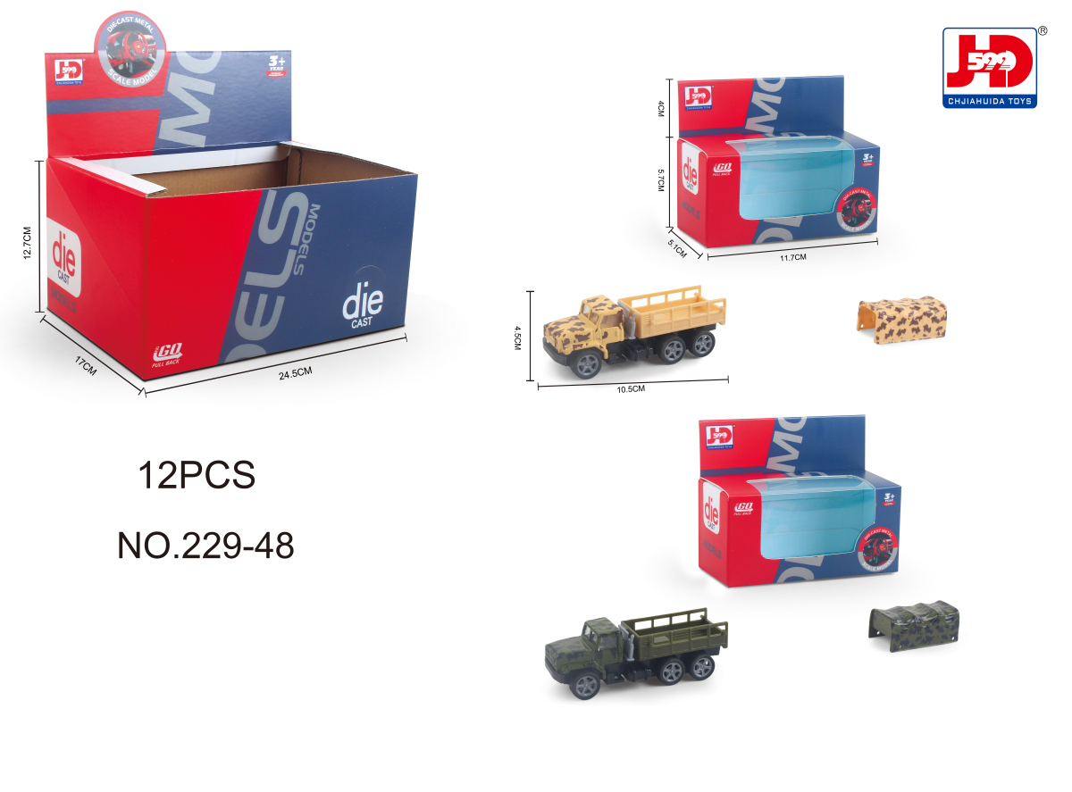 Children's Toy/Alloy Transport Truck 12PCS